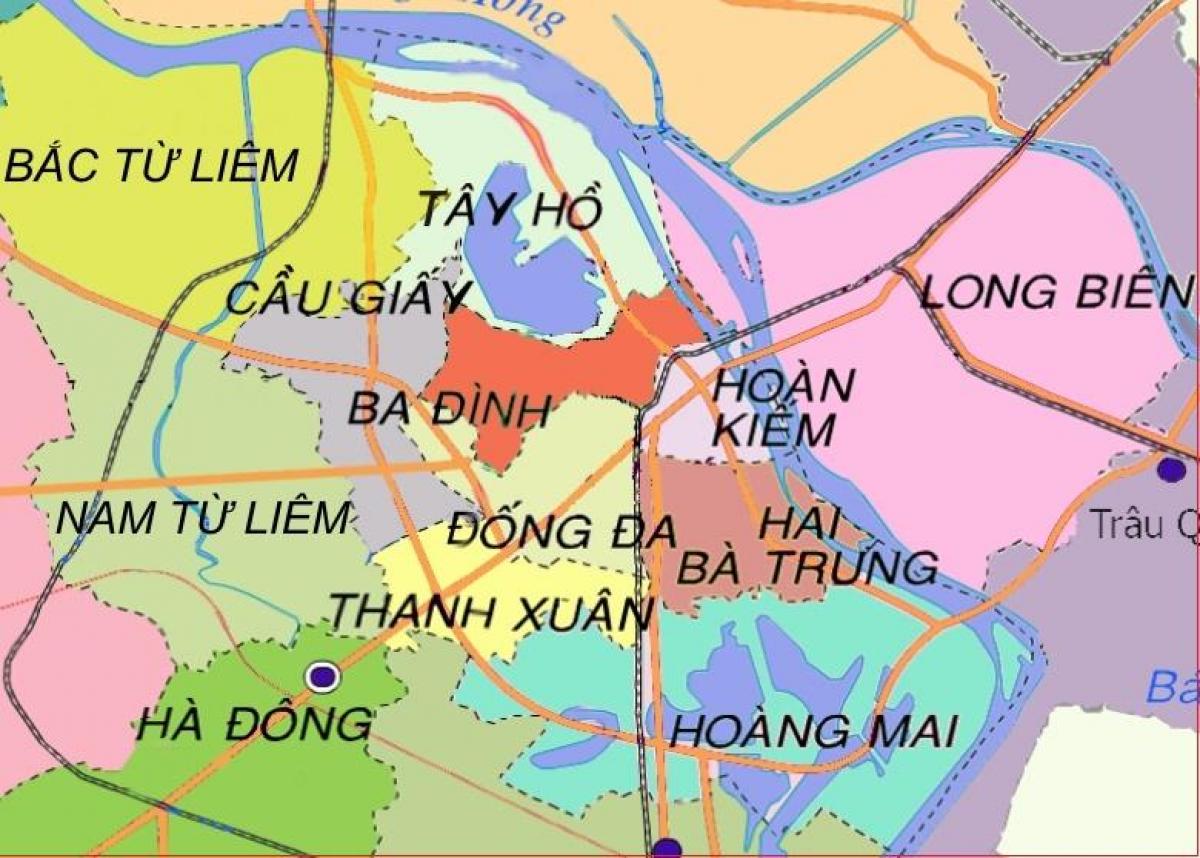 Ramani ya ha dong wilaya ya hanoi