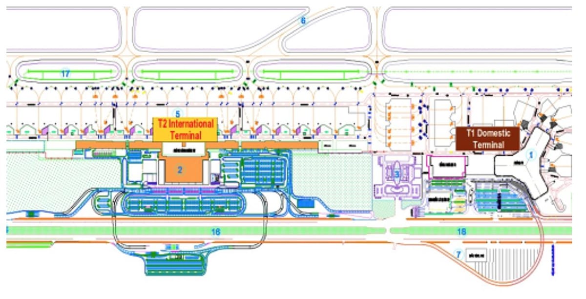 hanoi airport terminal ramani