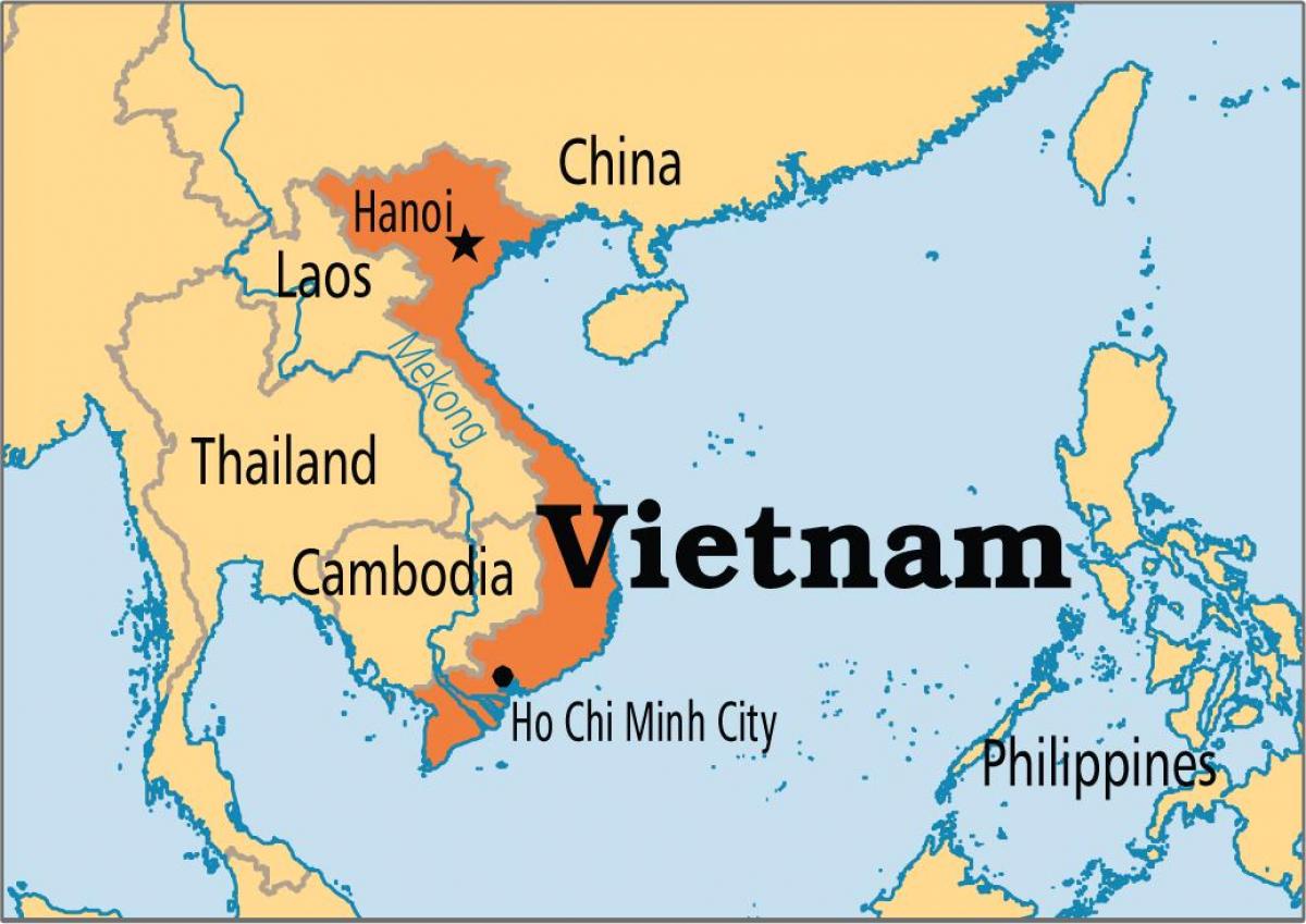 Ramani ya hanoi eneo