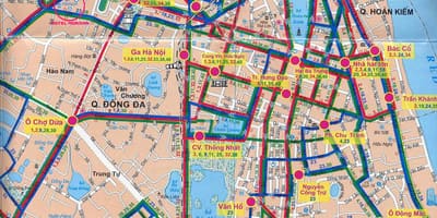 Ramani ya mji wa hanoi basi