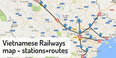 Ramani ya hanoi kituo cha treni 