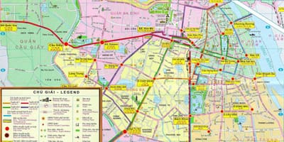 Ramani ya hanoi usafiri wa umma