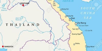 Hanoi ramani ya eneo